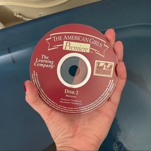 American girl vintage premiere learning company CD Rom 2 disc set